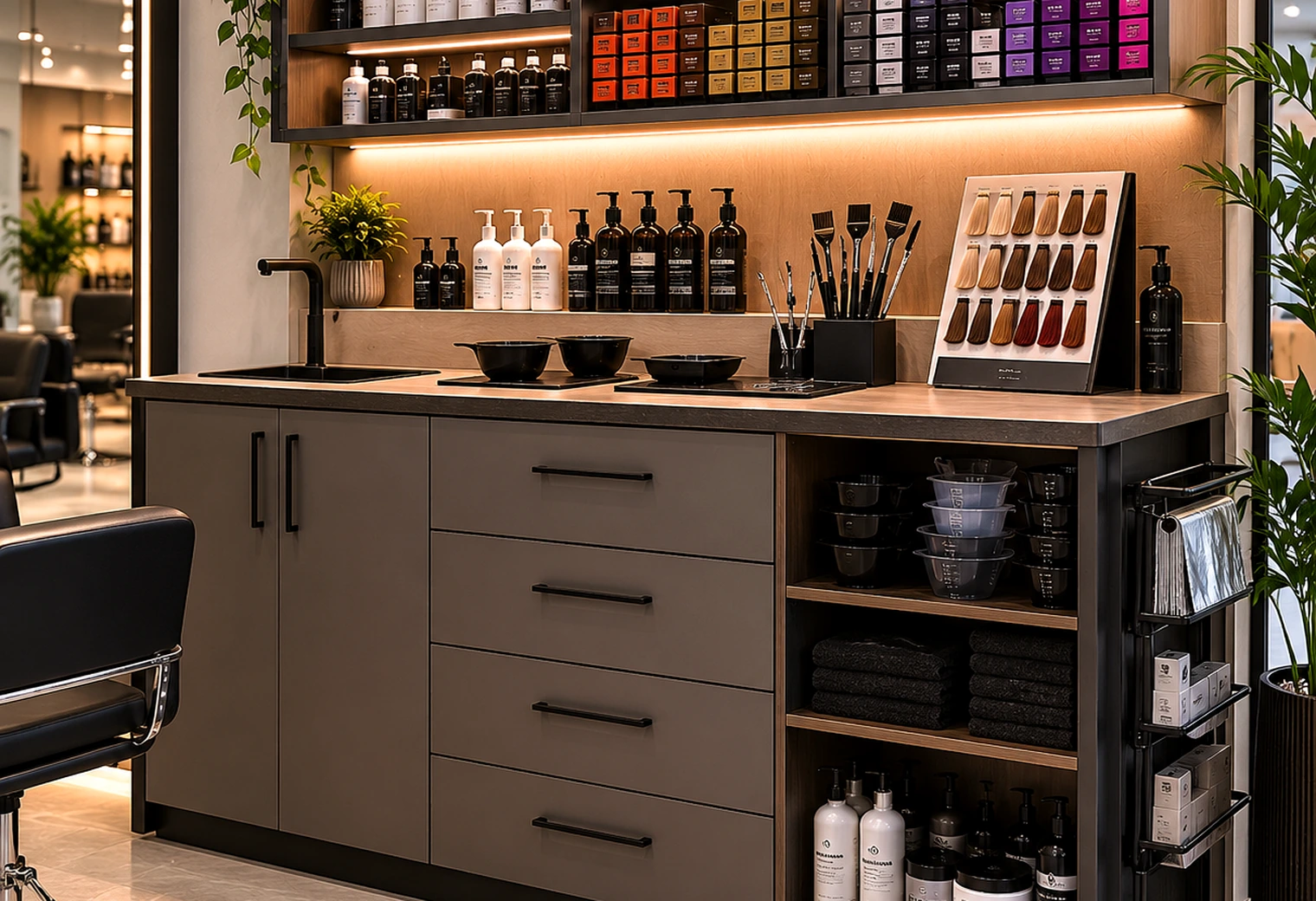 Color Bar Cabinet — photographic procurement reference image
