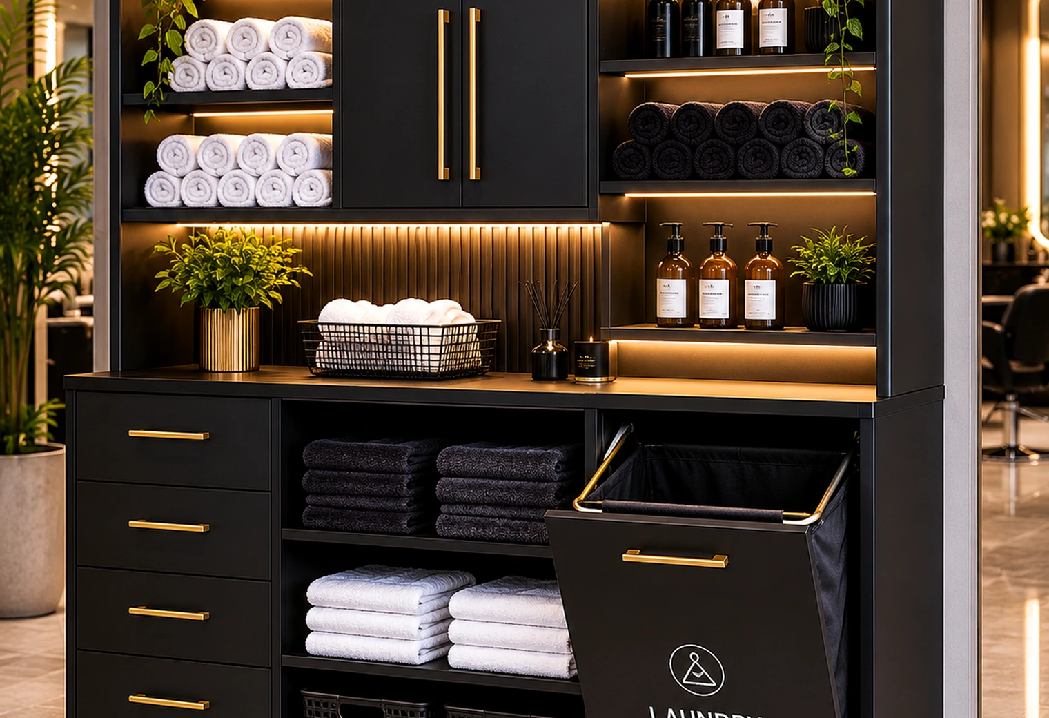 Laundry Storage Unit — photographic procurement reference image
