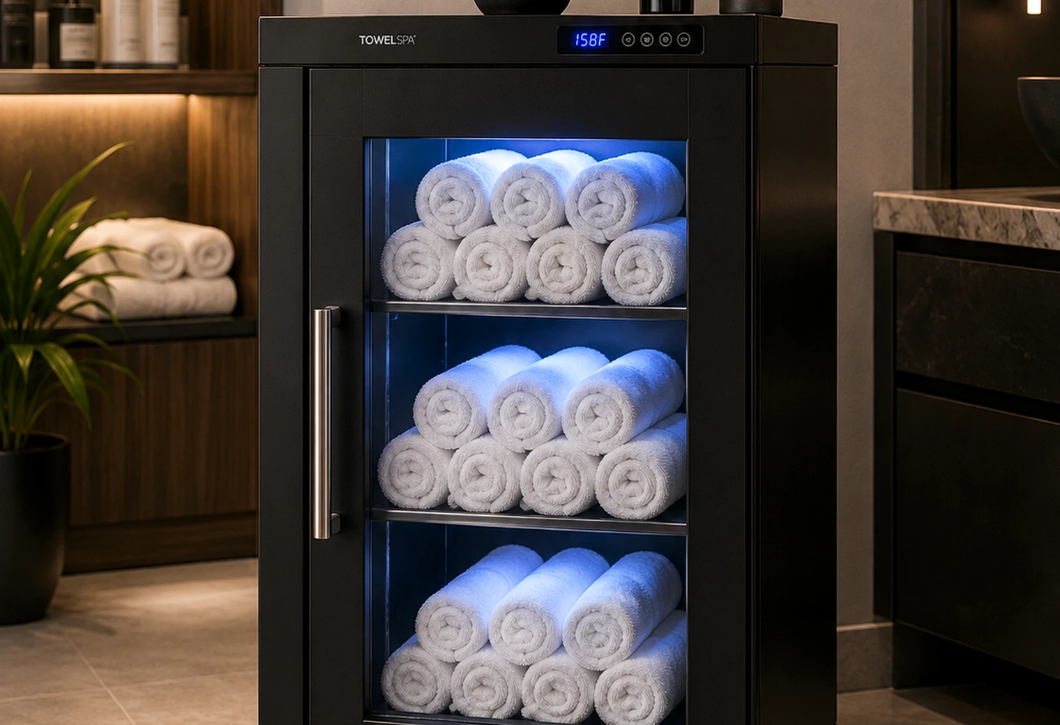 Towel Warmer Cabinet — photographic procurement reference image