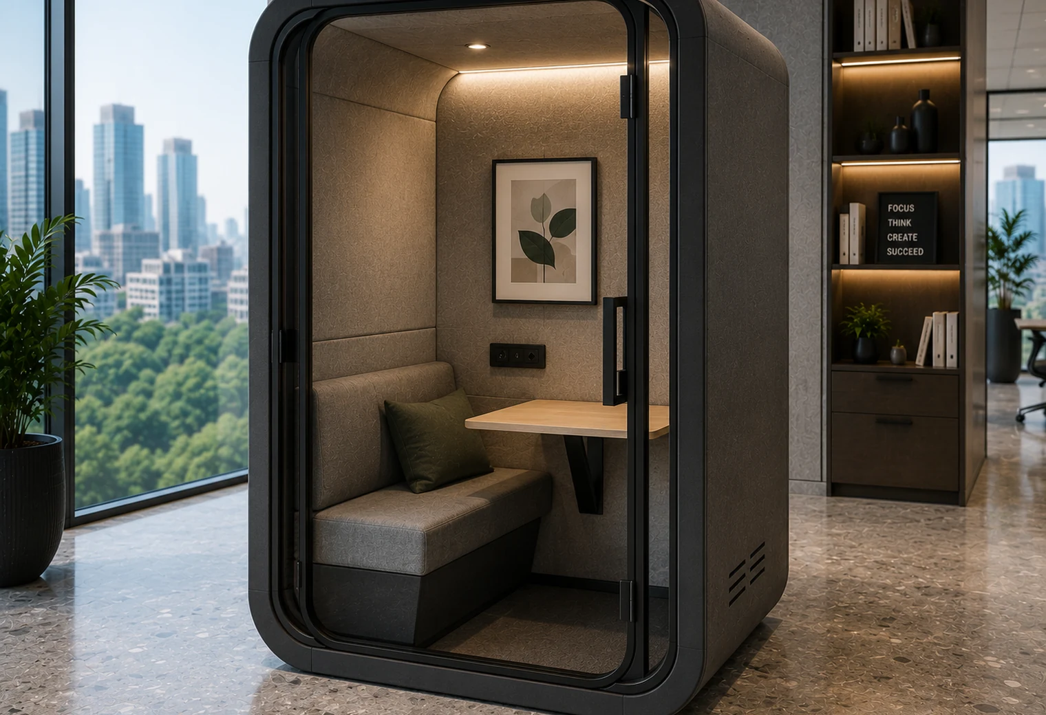 Focus Pod Seating — photographic procurement reference image