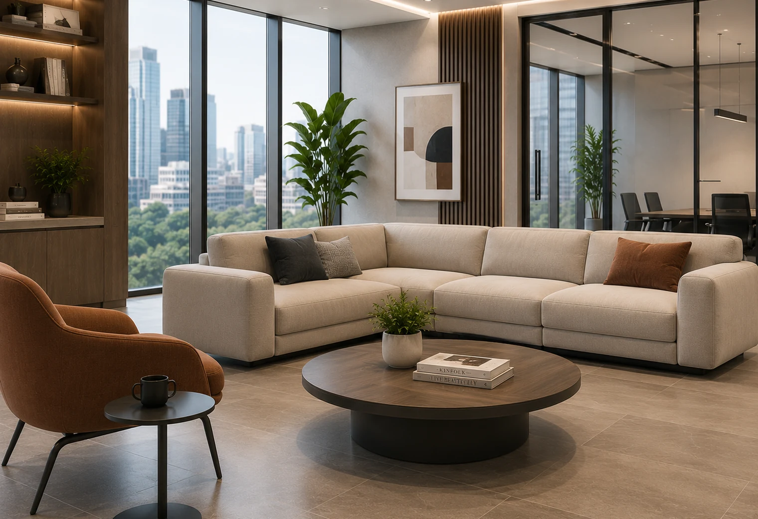 Office Lounge Sofa — photographic procurement reference image