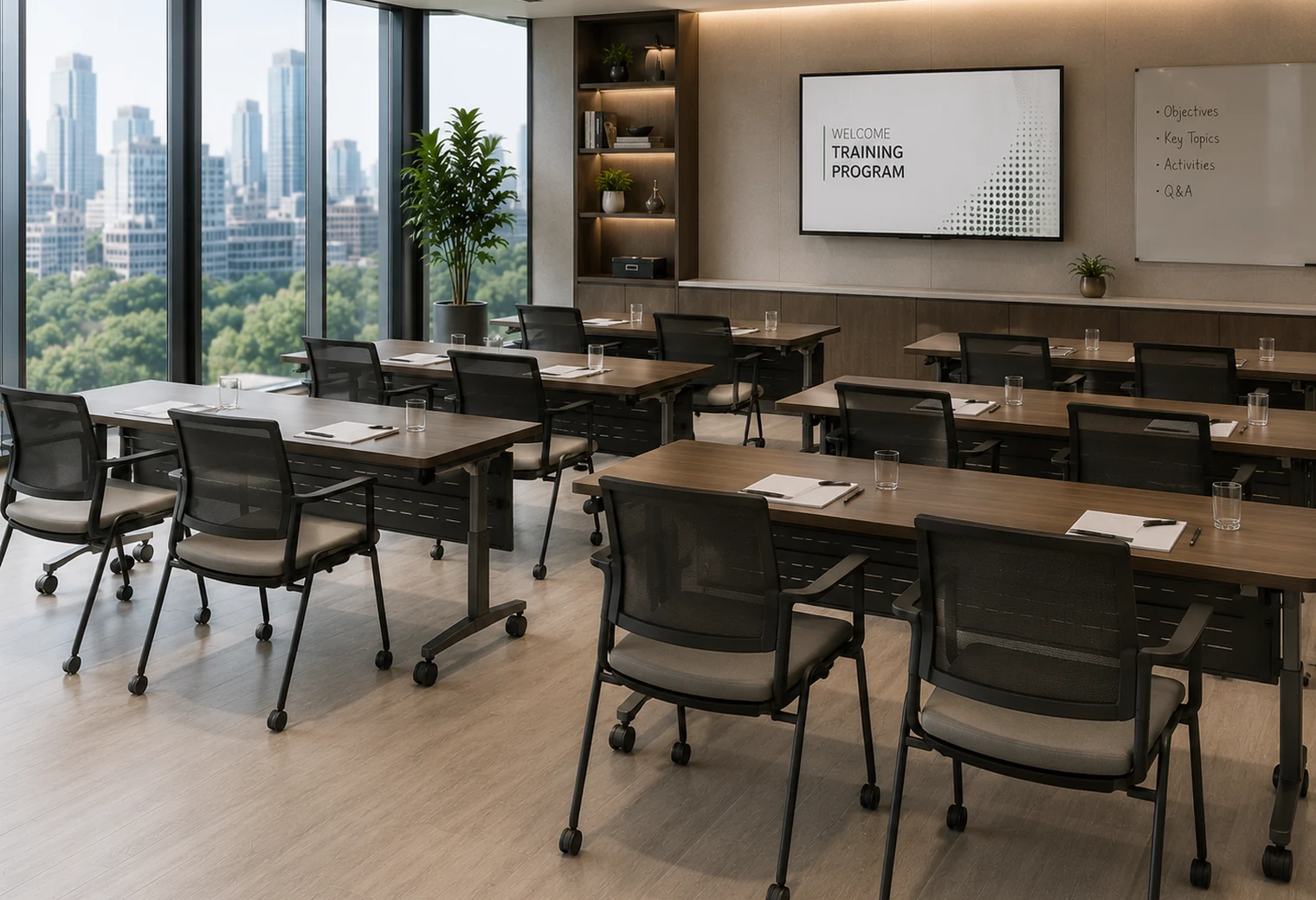 Training Table — photographic procurement reference image
