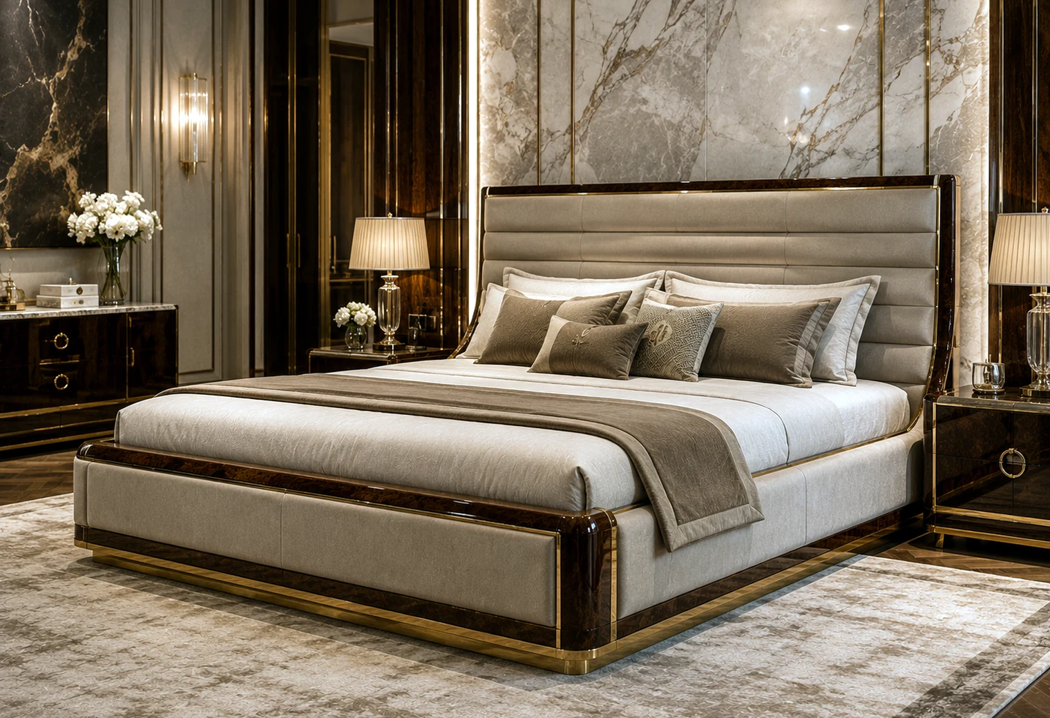 Luxury Bed Frame — luxury home furniture procurement visual