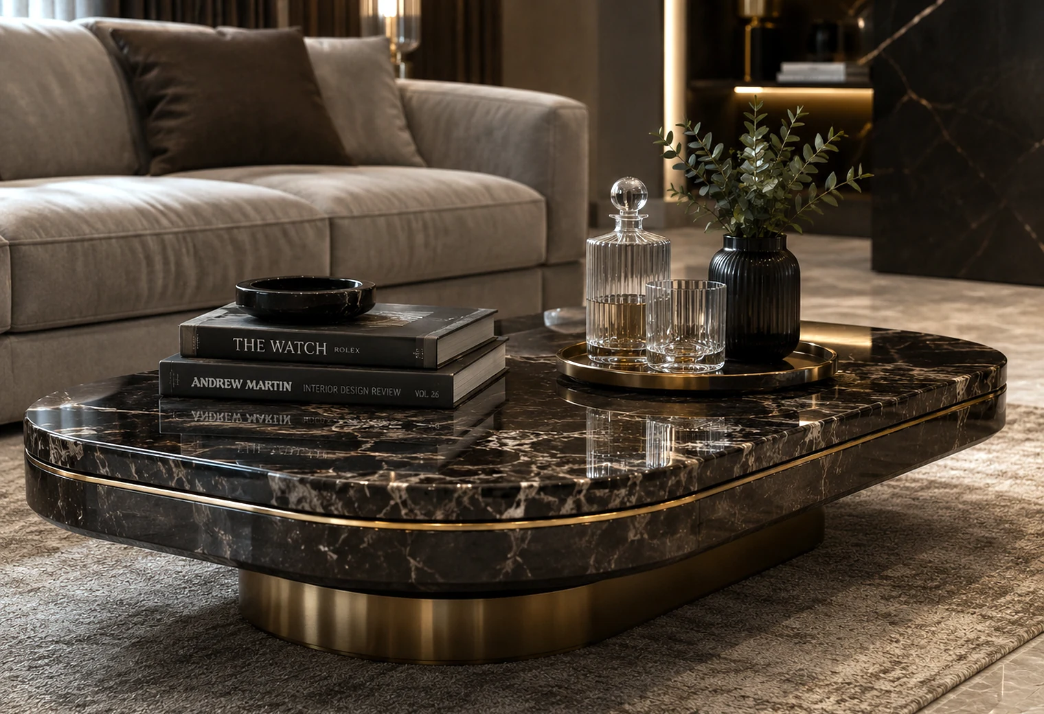 Luxury Coffee Table — luxury home furniture procurement visual