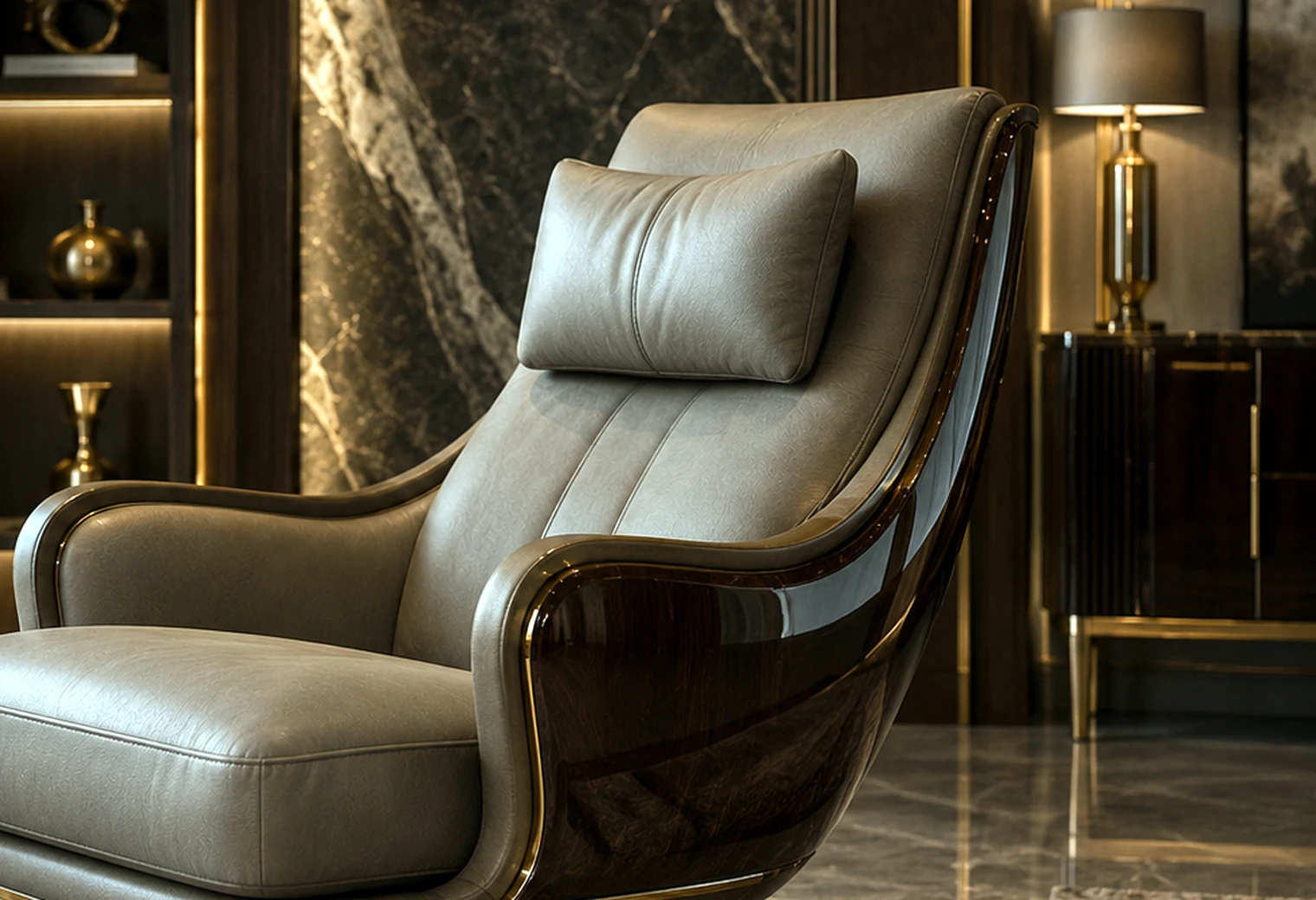 Designer Lounge Chair — luxury home furniture procurement visual