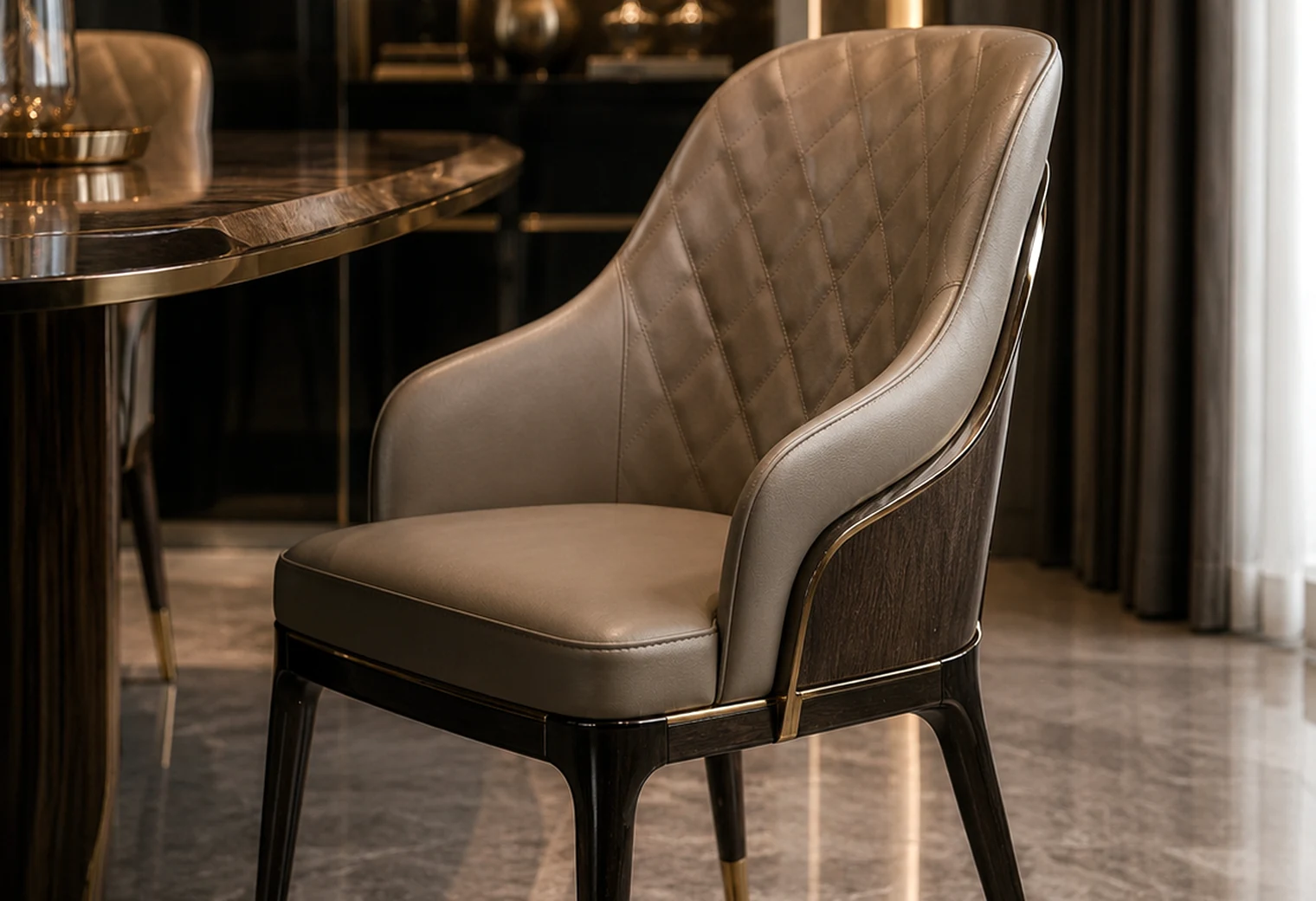 Luxury Dining Chair — luxury home furniture procurement visual