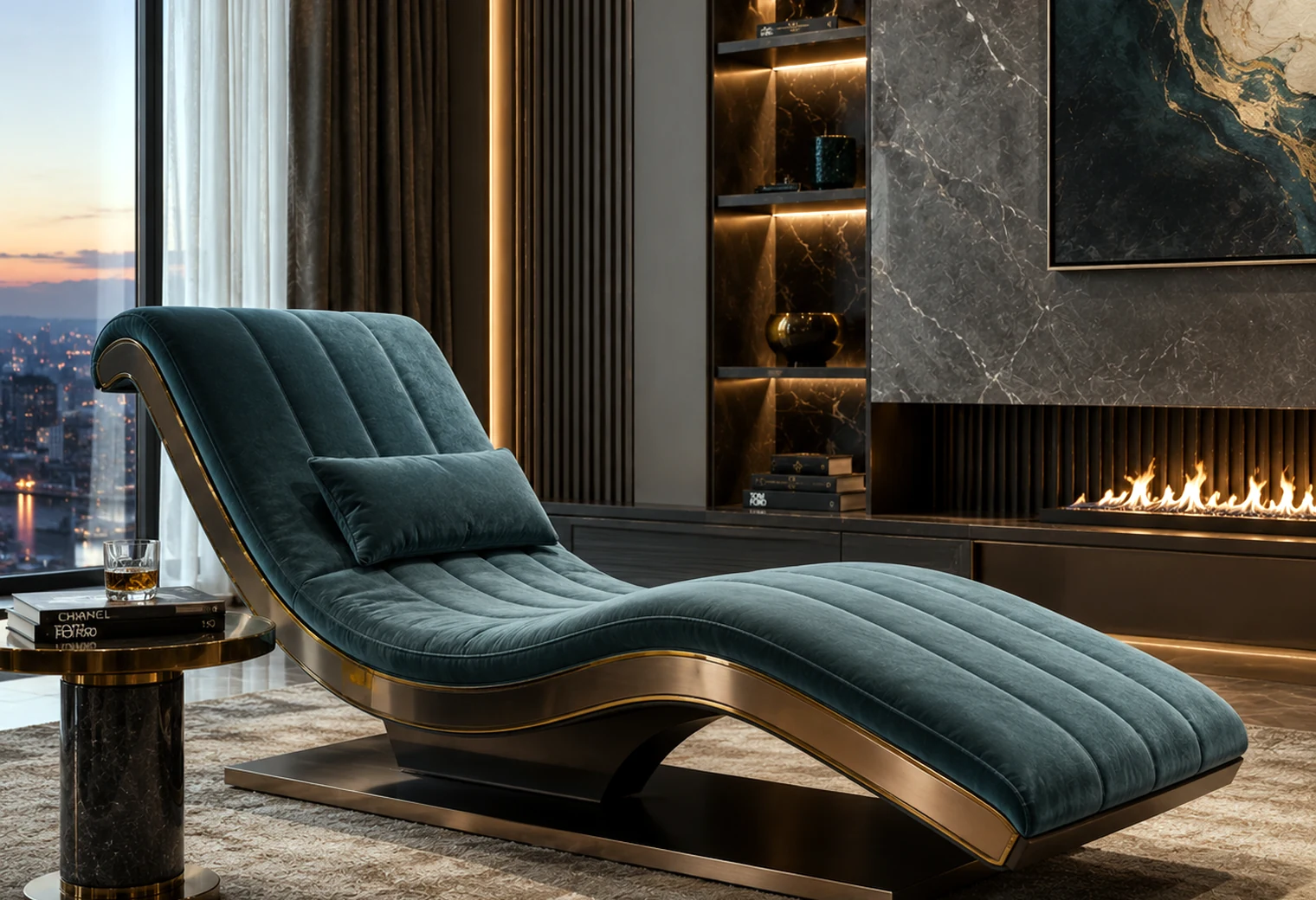 Premium Chaise Lounge — luxury home furniture procurement visual