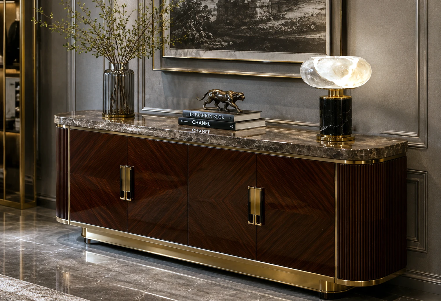 Luxury Sideboard Cabinet — luxury home furniture procurement visual
