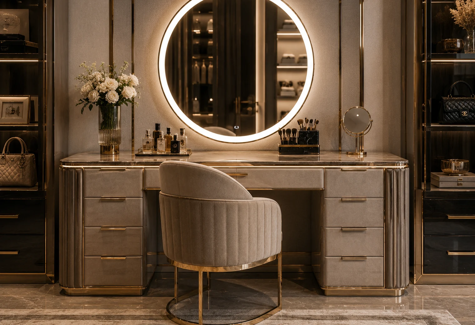 Luxury Vanity Desk — luxury home furniture procurement visual