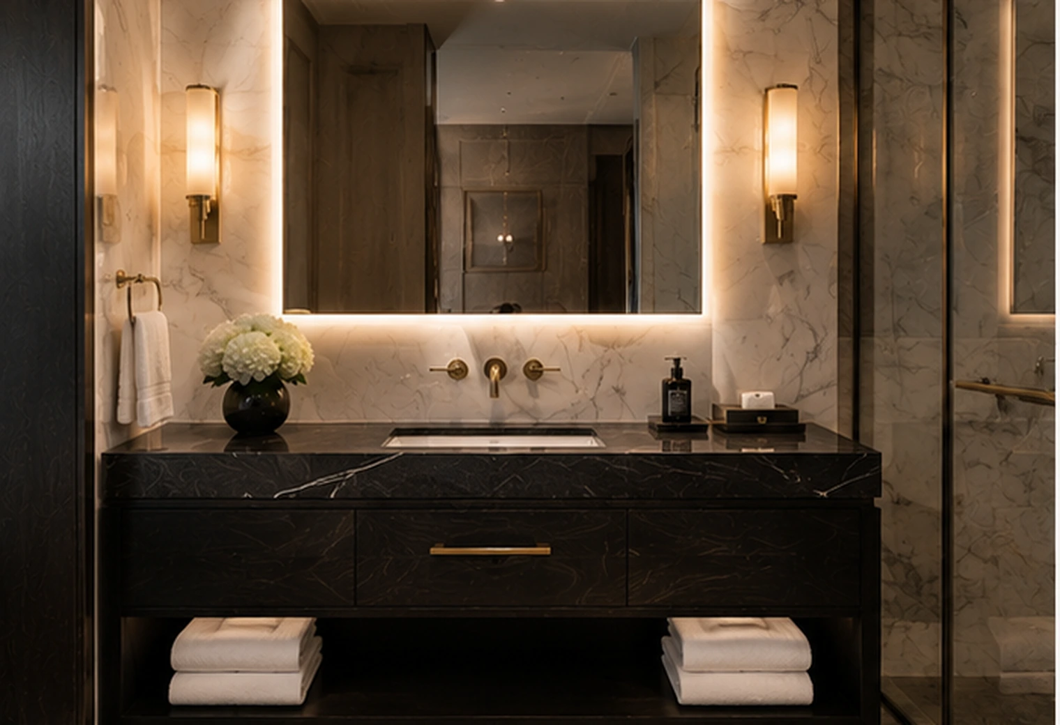 Bathroom Vanity Unit option 1 — premium hotel furniture reference image