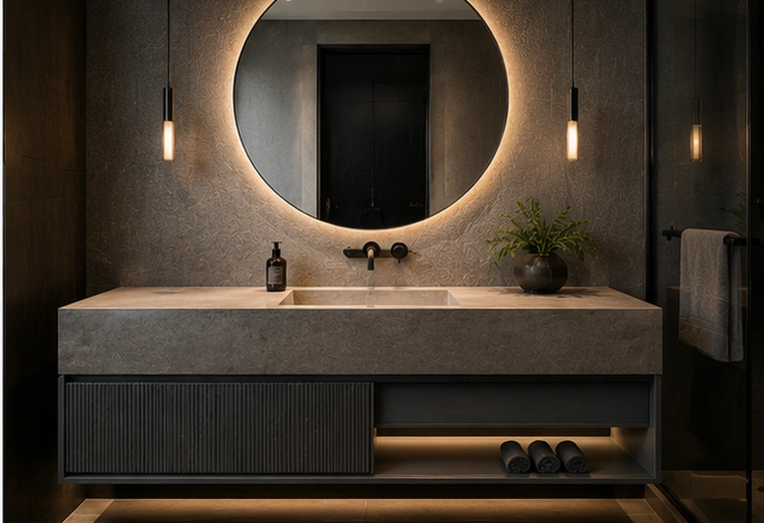 Bathroom Vanity Unit option 4 — premium hotel furniture reference image