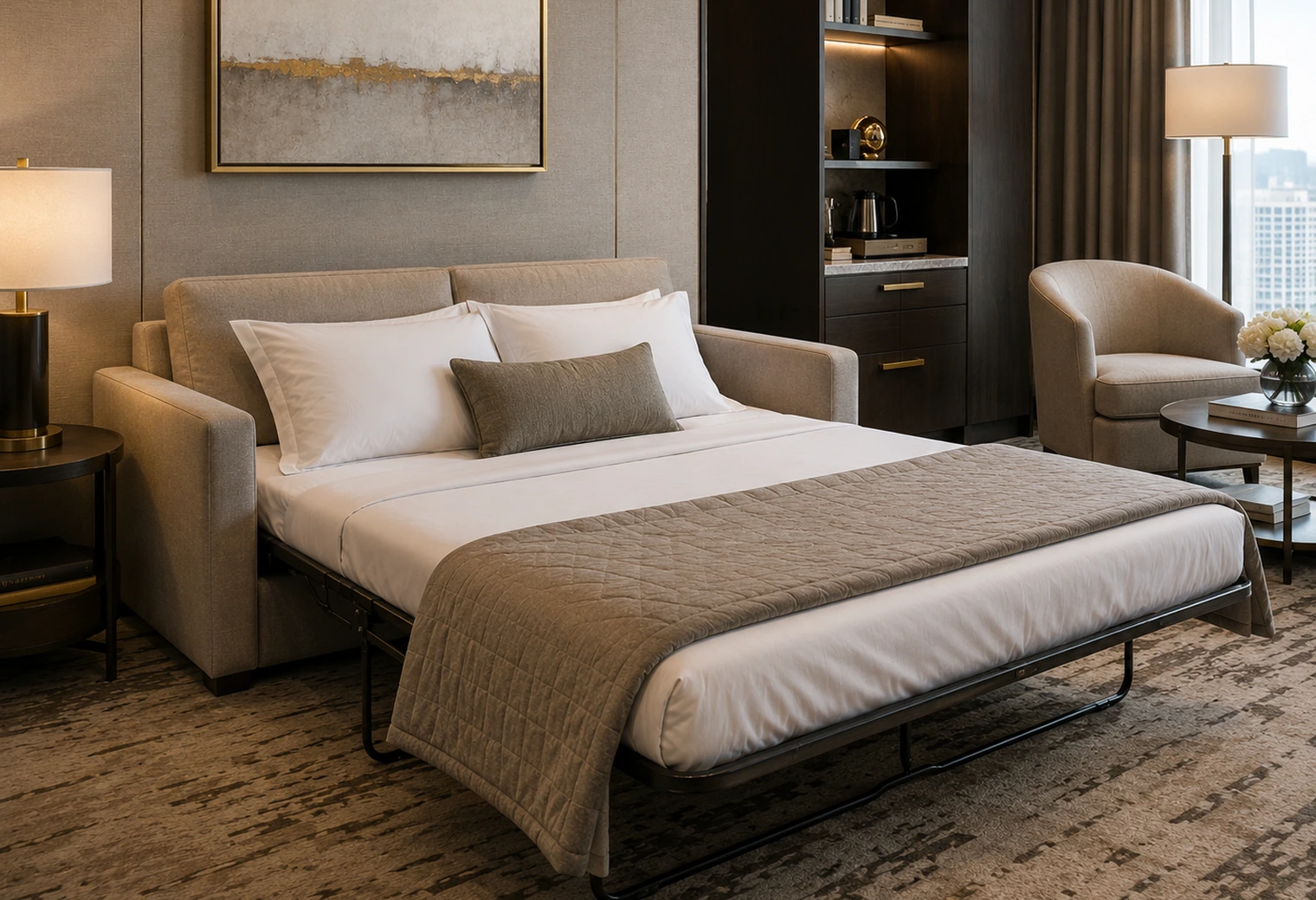 Hospitality Sofa Bed — premium hotel furniture reference image