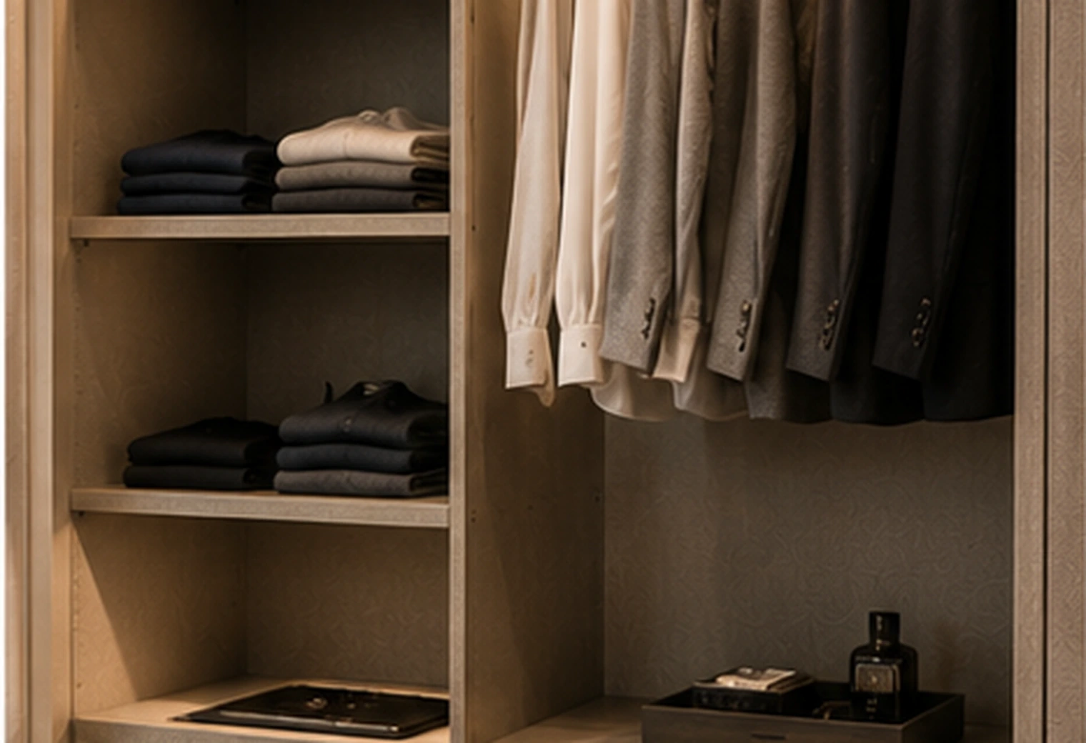 Open Closet System option 2 — premium hotel furniture reference image