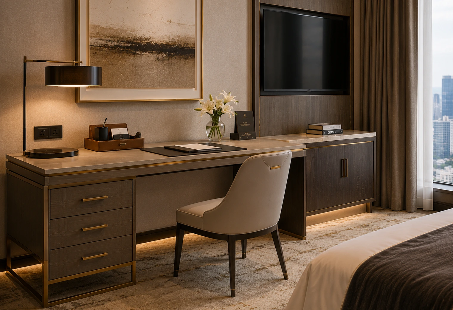 Writing Desk — premium hotel furniture reference image